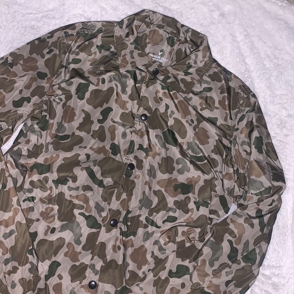 American eagle camouflage jacket / windbreaker - Picture 2 of 6